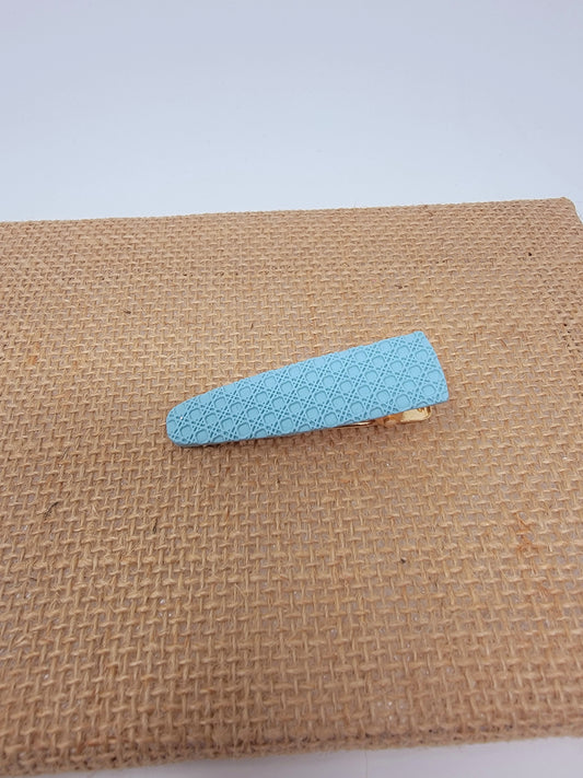 Light blue 2.25 inch hairclip