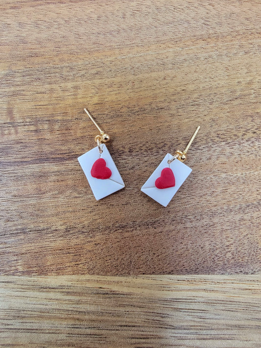 Mini love letter dangles