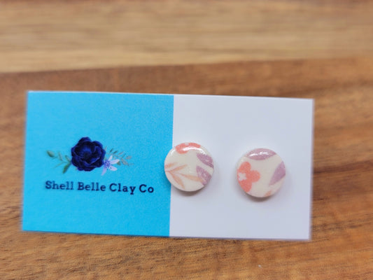 Mini floral studs