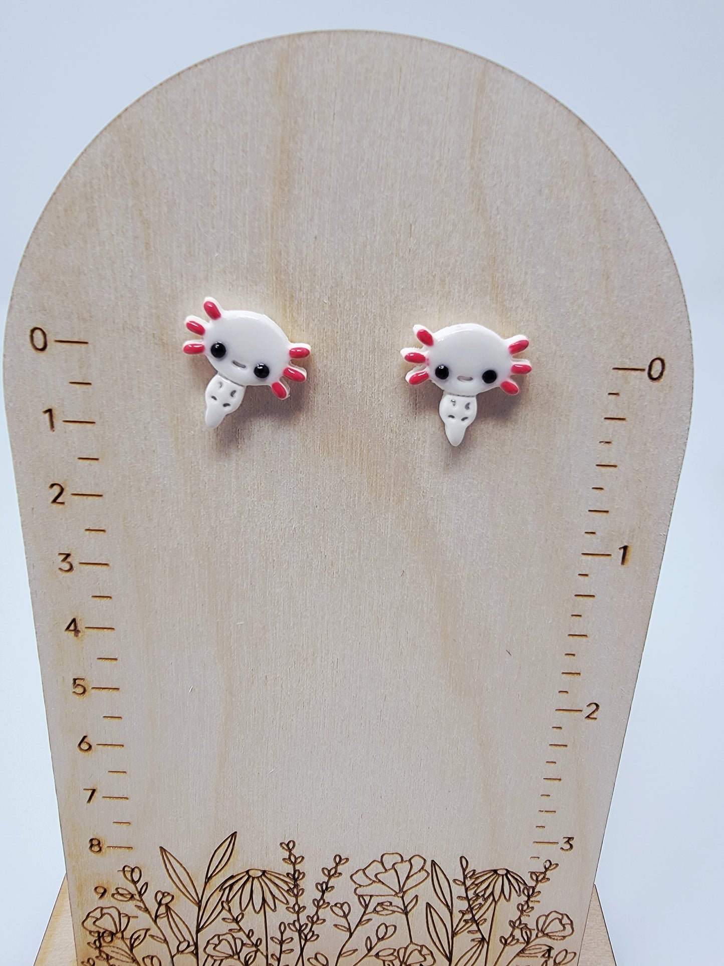 White axolotl studs