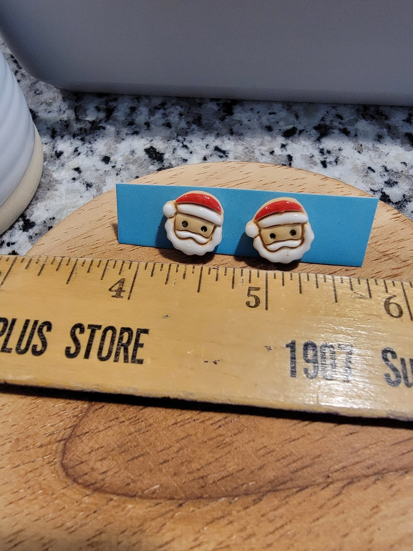 Santa Claus studs