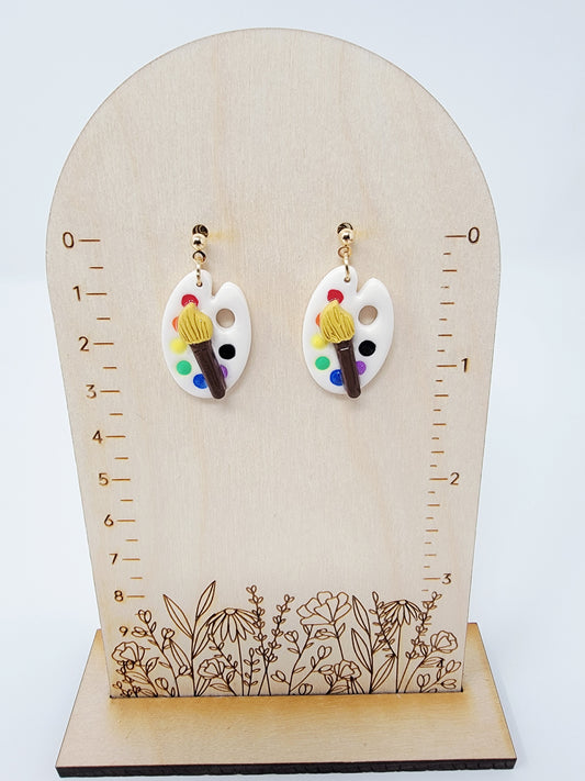 Art pallet dangles