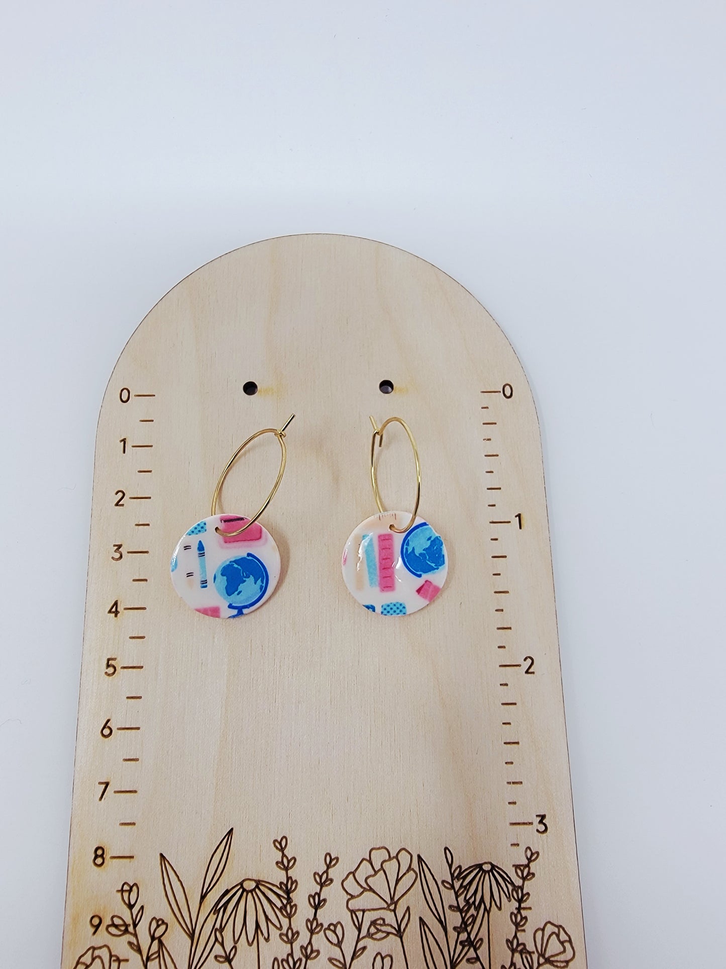 School pattern hoops