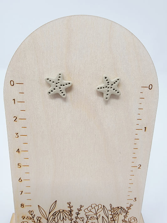 Sand starfish studs