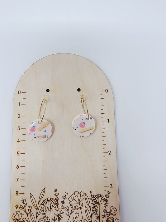 School supplies hoops