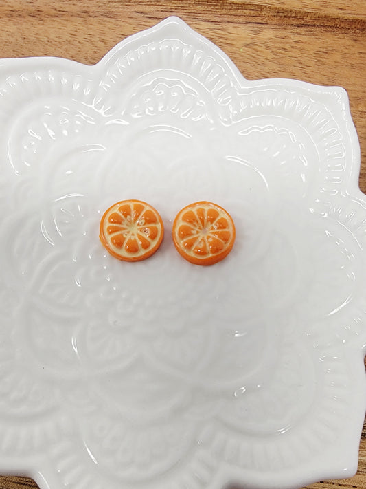 Orange citrus studs