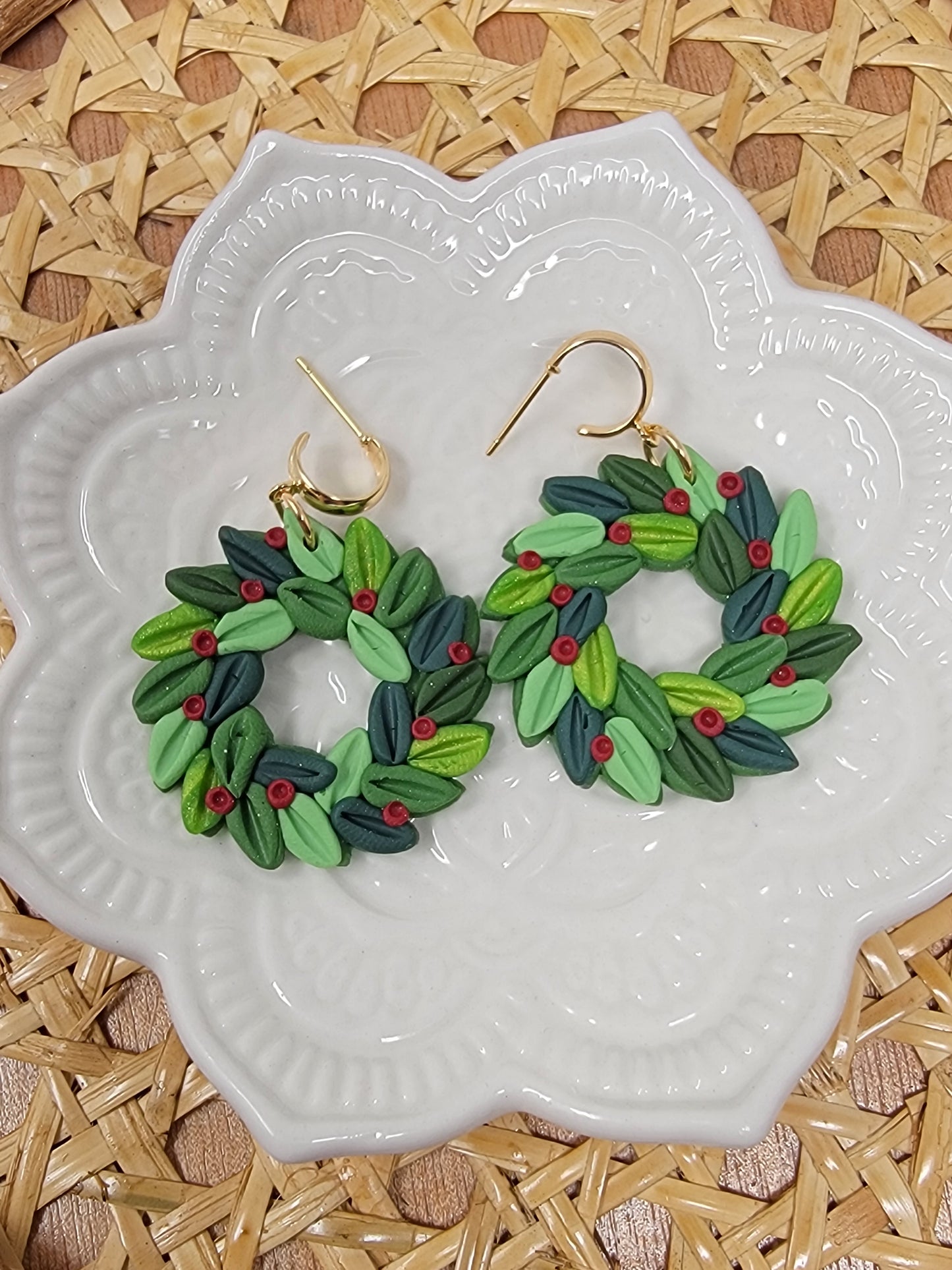 Christmas wreaths dangles