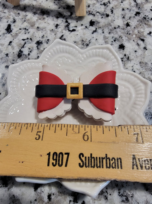 Santa hair clip