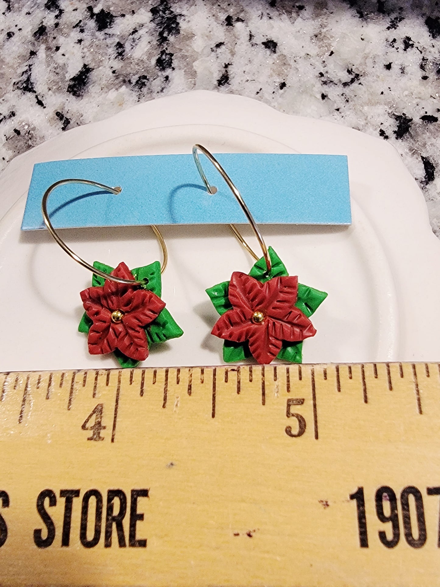 Poinsettia hoops