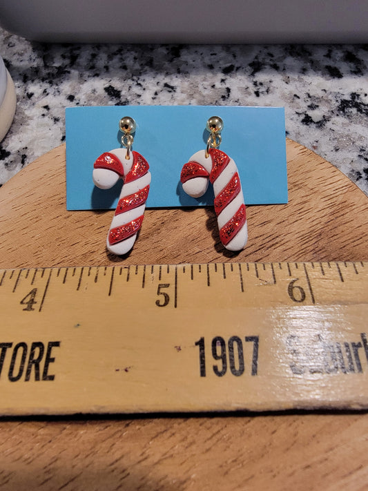 Candy cane dangles