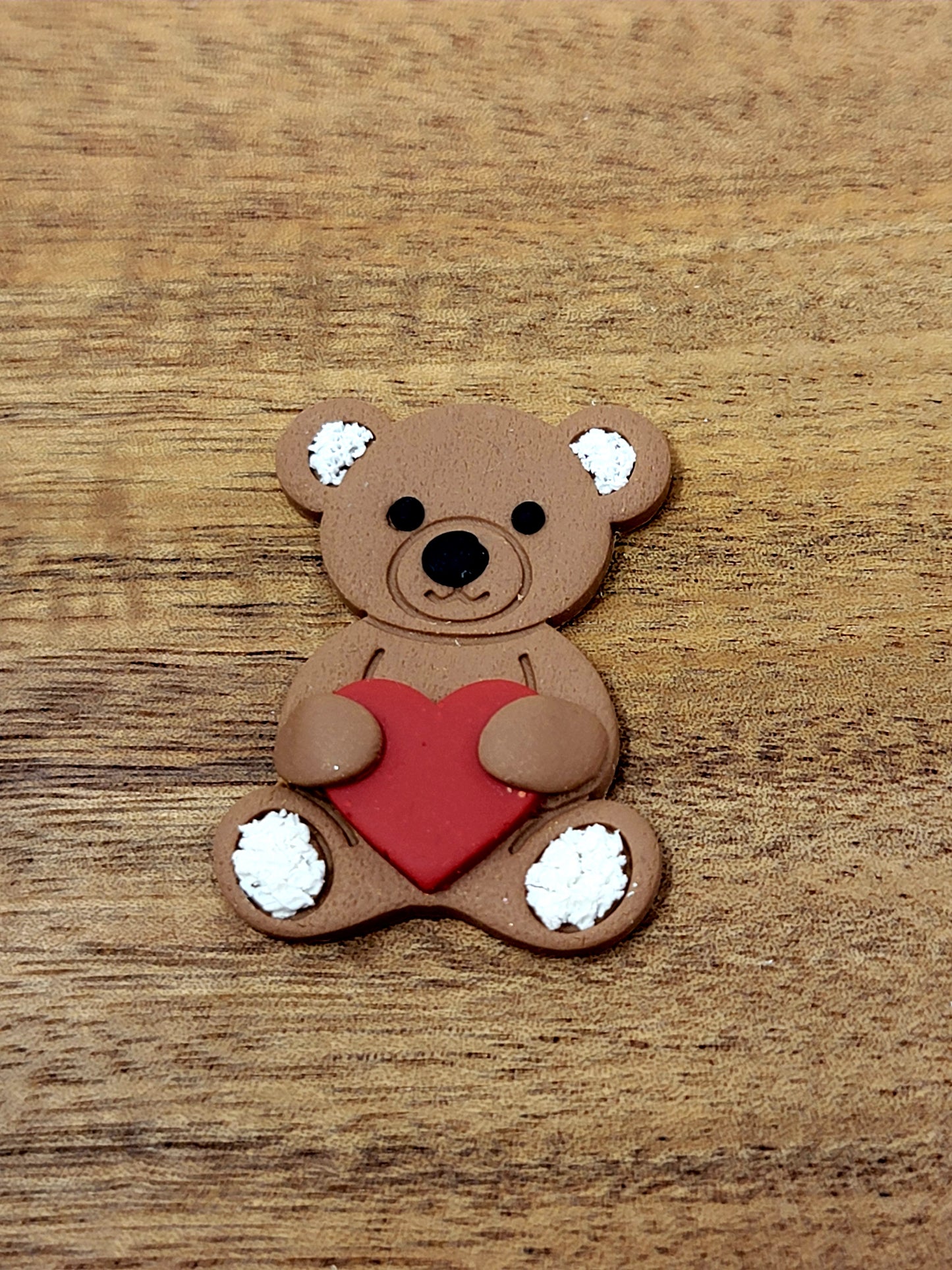 Brown valentines bear magnet